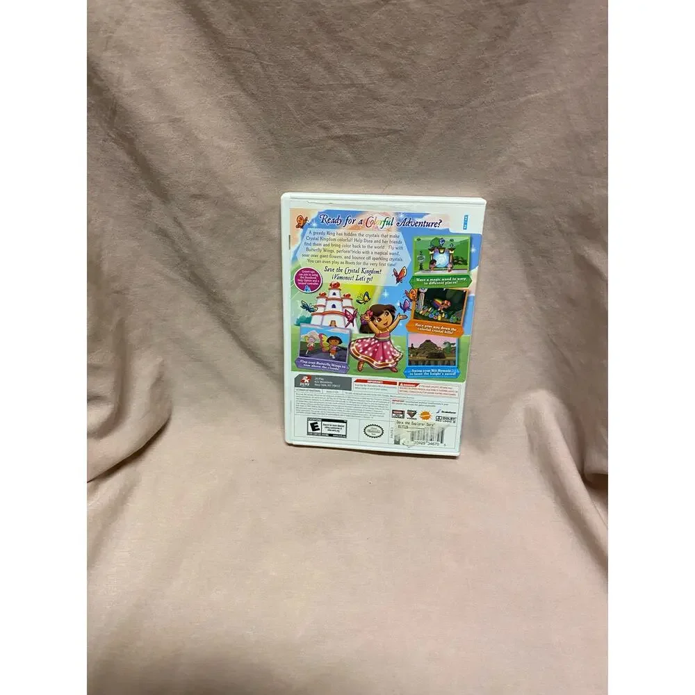 Dora the Explorer: Dora Saves the Crystal Kingdom (Nintendo Wii, 2009) CIB